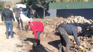 Yahşihan’da Aile Parkı Yoluna Belediye Dokunuşu